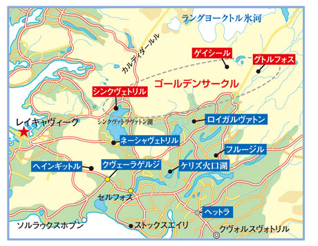 南アイスランド1map