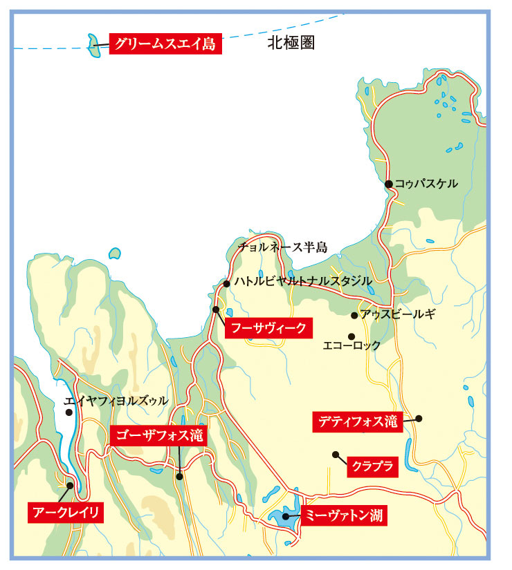 南アイスランド1map